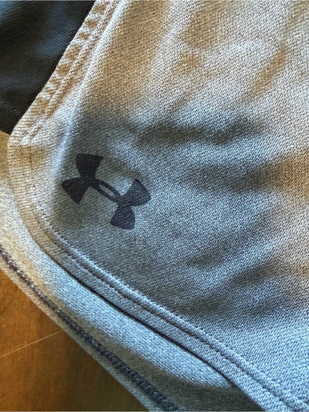 Under Armour Women's Gray Athletic Shorts - Picture 3 of 5